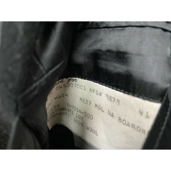 Hickey Freeman Sportcoat‎ Blazer in Black Striped~100%Wool~41R - Picture 4 of 4